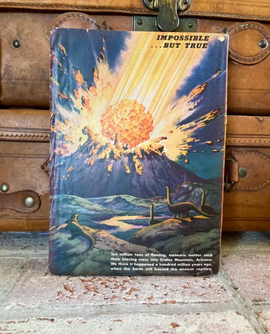 Vintage fantasy science fiction pulp magazine Fantastic Adventures April 1948