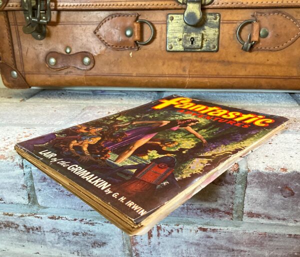 Vintage fantasy science fiction pulp magazine Fantastic Adventures April 1948 - Image 4