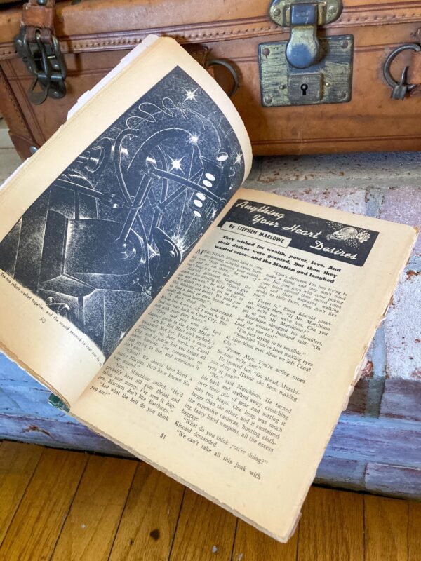 Vintage fantasy science fiction pulp magazine Fantastic Adventures November 1951 - Image 8