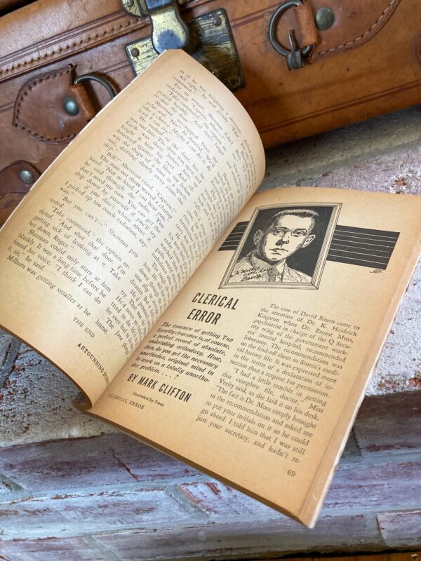 Astounding Science Fiction February 1956 Robert Heinlein Serial - Image 7