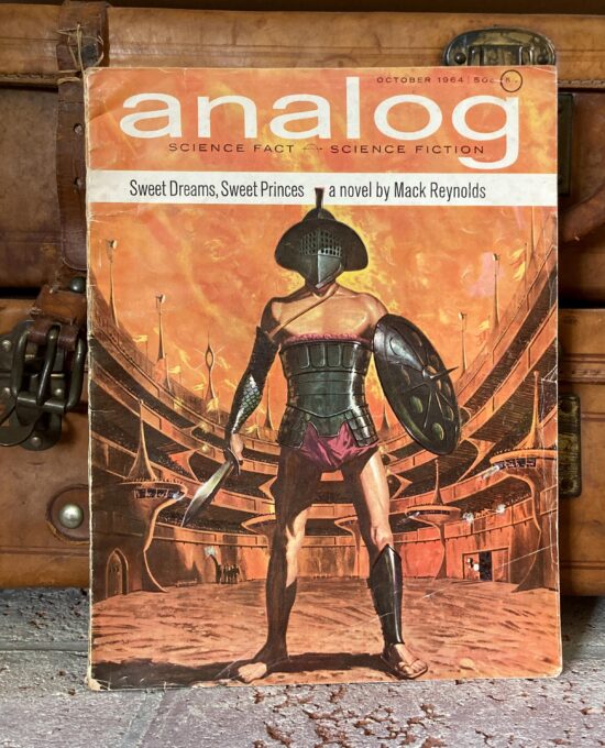 Analog Science Fact Fiction Magazine October 1964 Frank Herbert Short Story