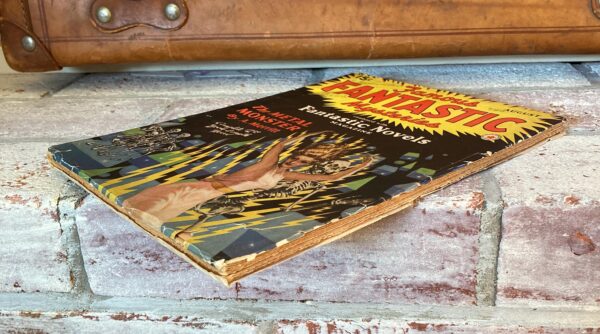 Vintage fantasy science fiction pulp magazine Famous Fantastic Mysteries w- Fantastic Novels August 1941 - Image 4