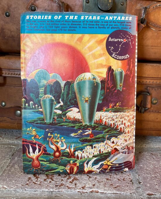Vintage fantasy science fiction pulp magazine Fantastic Adventures July 1946