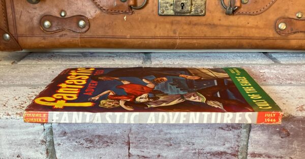 Vintage fantasy science fiction pulp magazine Fantastic Adventures July 1946 - Image 3