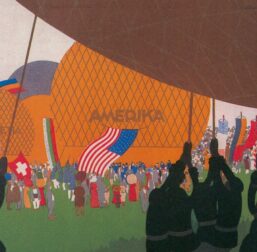 Antique Aviation Art "Gordon Bennett" 1912 Vintage art book page