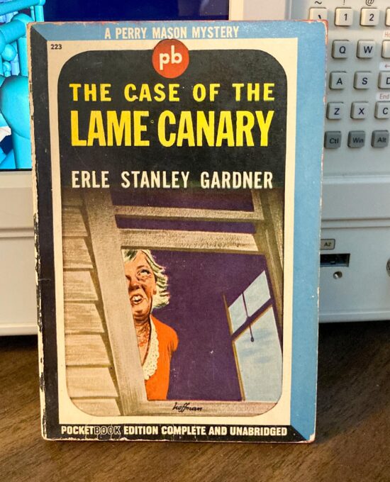 Perry Mason Mystery: The Case of the Lame Canary, 1943 Pocket Book First Edition