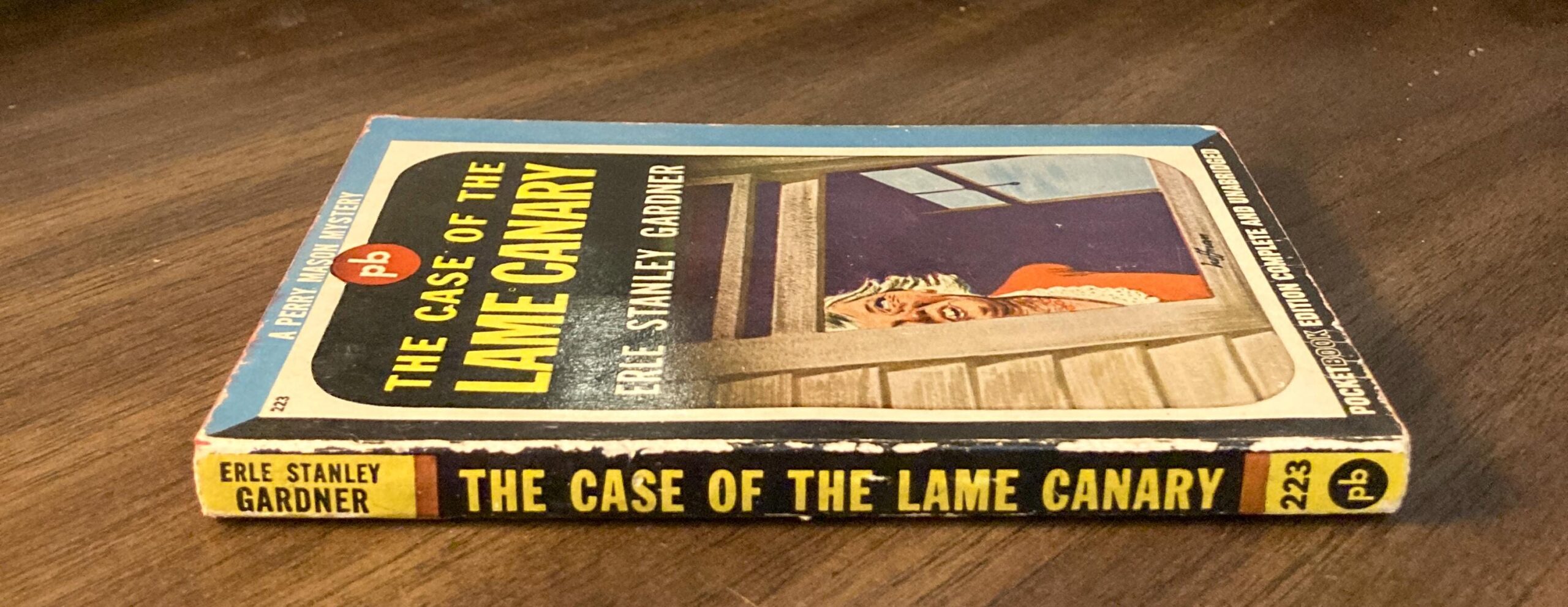 Perry Mason Mystery: The Case of the Lame Canary, 1943 Pocket Book First Edition - Image 2