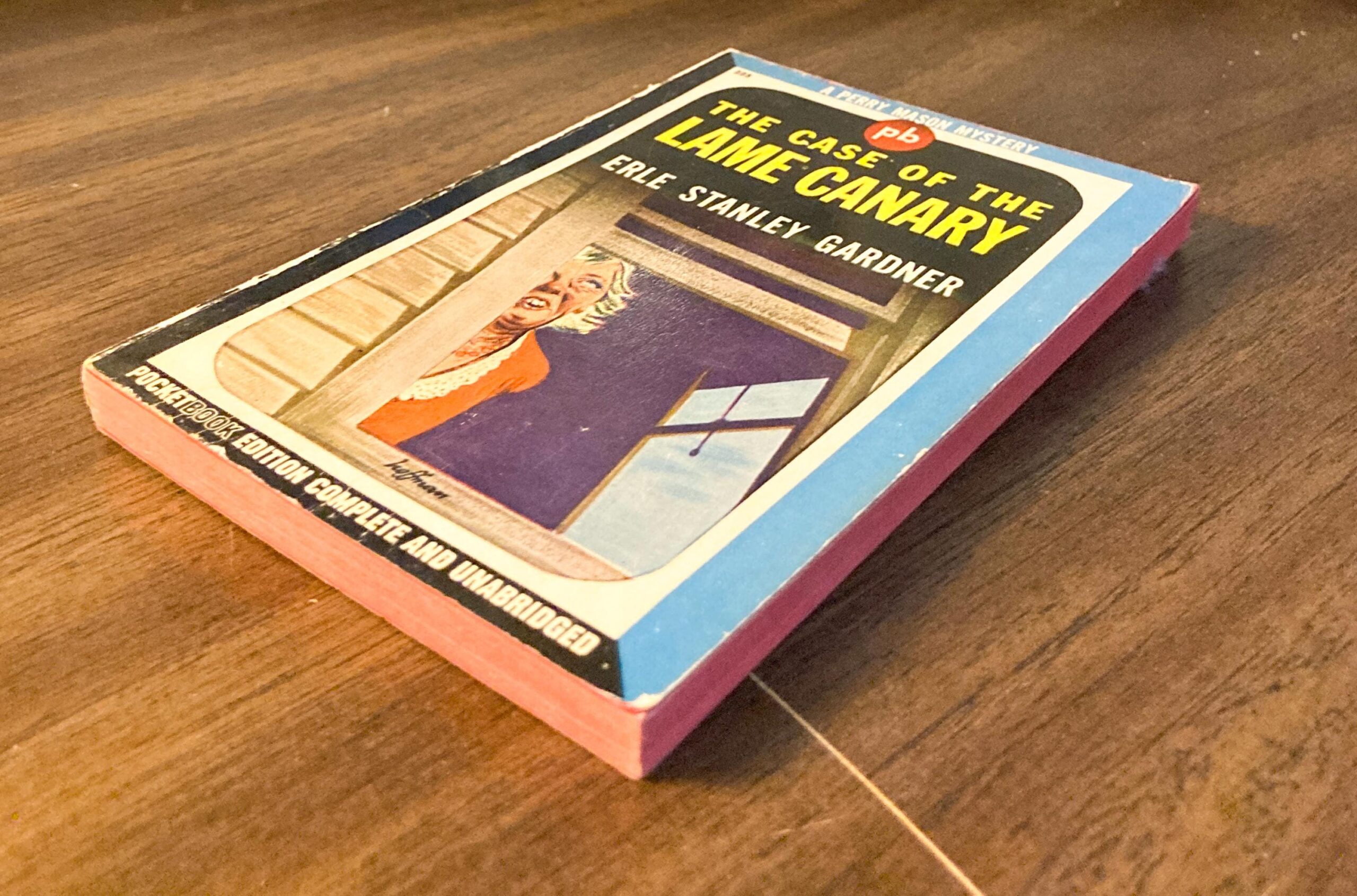 Perry Mason Mystery: The Case of the Lame Canary, 1943 Pocket Book First Edition - Image 4