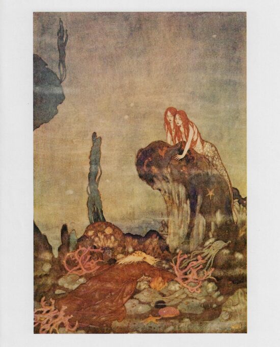 Edmund Dulac ‘The Tempest’ Print: Vintage Shakespeare Illustration
