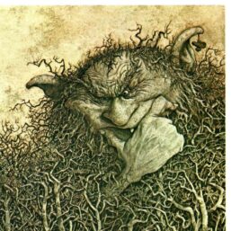 Brian Froud Art: Vintage Goblin Print, 1976 Devon