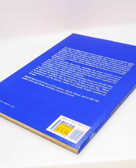 Motel of Mysteries c.1984 David Macaulay Vintage paperback large picture storybook