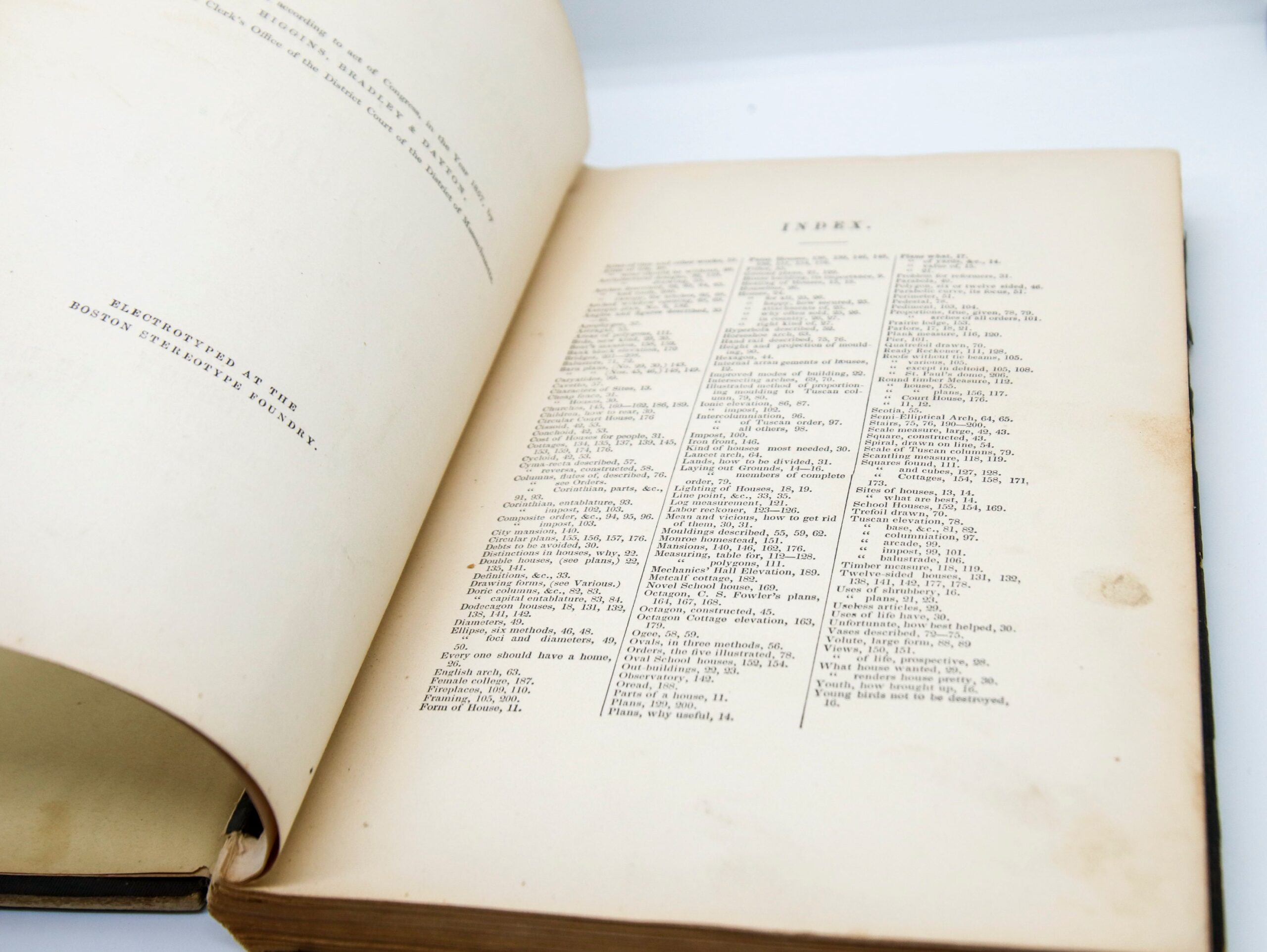 1857 Antique Architecture Book: Modern Housebuilder First Edition - Image 5