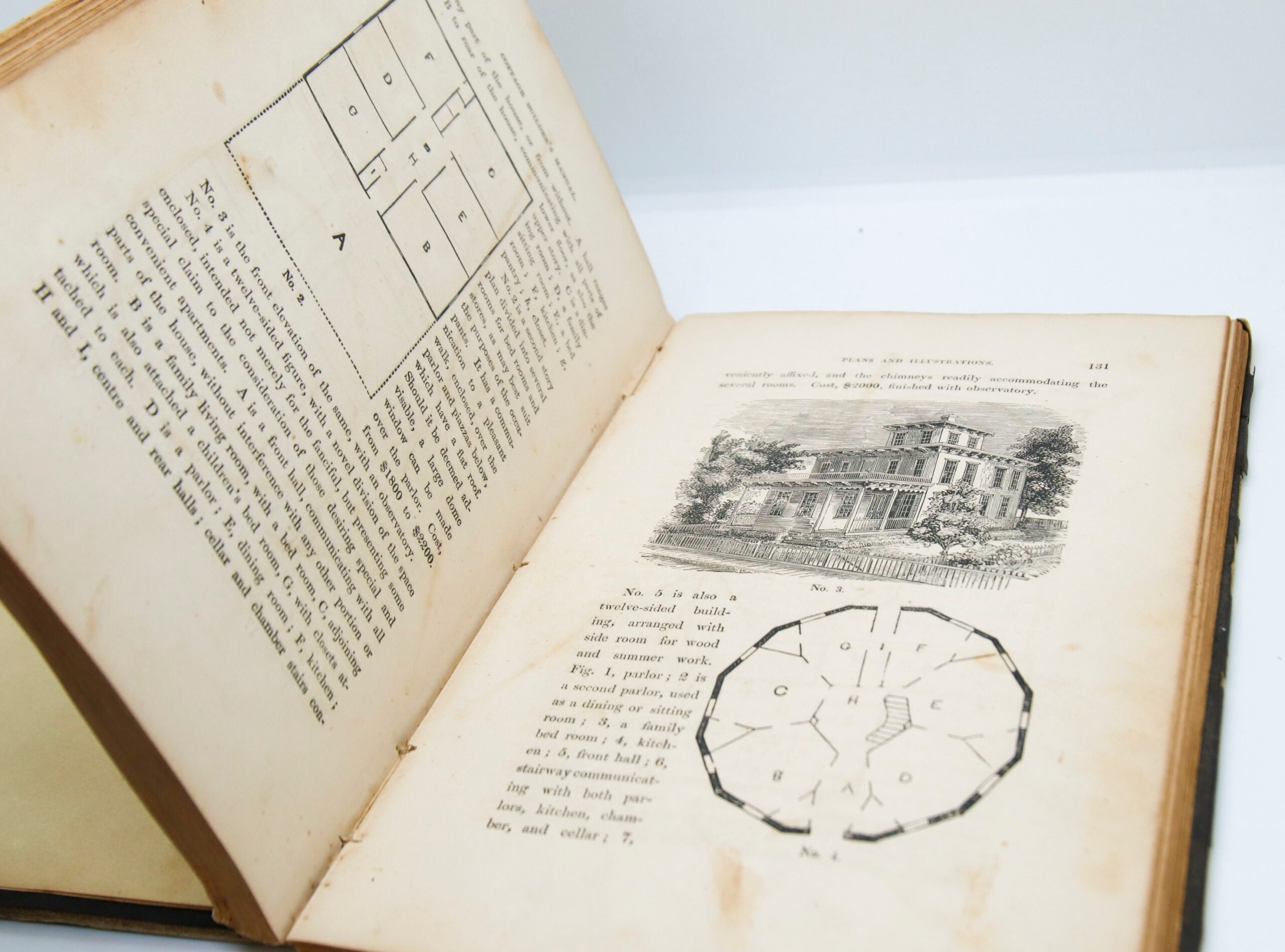 1857 Antique Architecture Book: Modern Housebuilder First Edition - Image 9