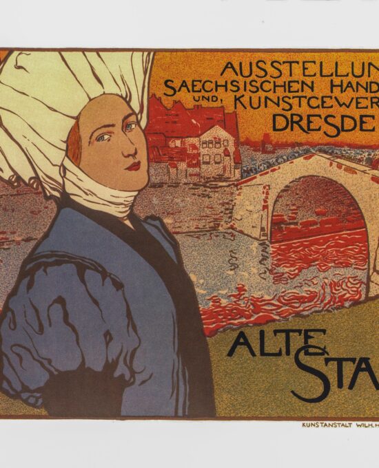 Vintage Art Book Page: Two-Sided Victorian Advertising Posters print