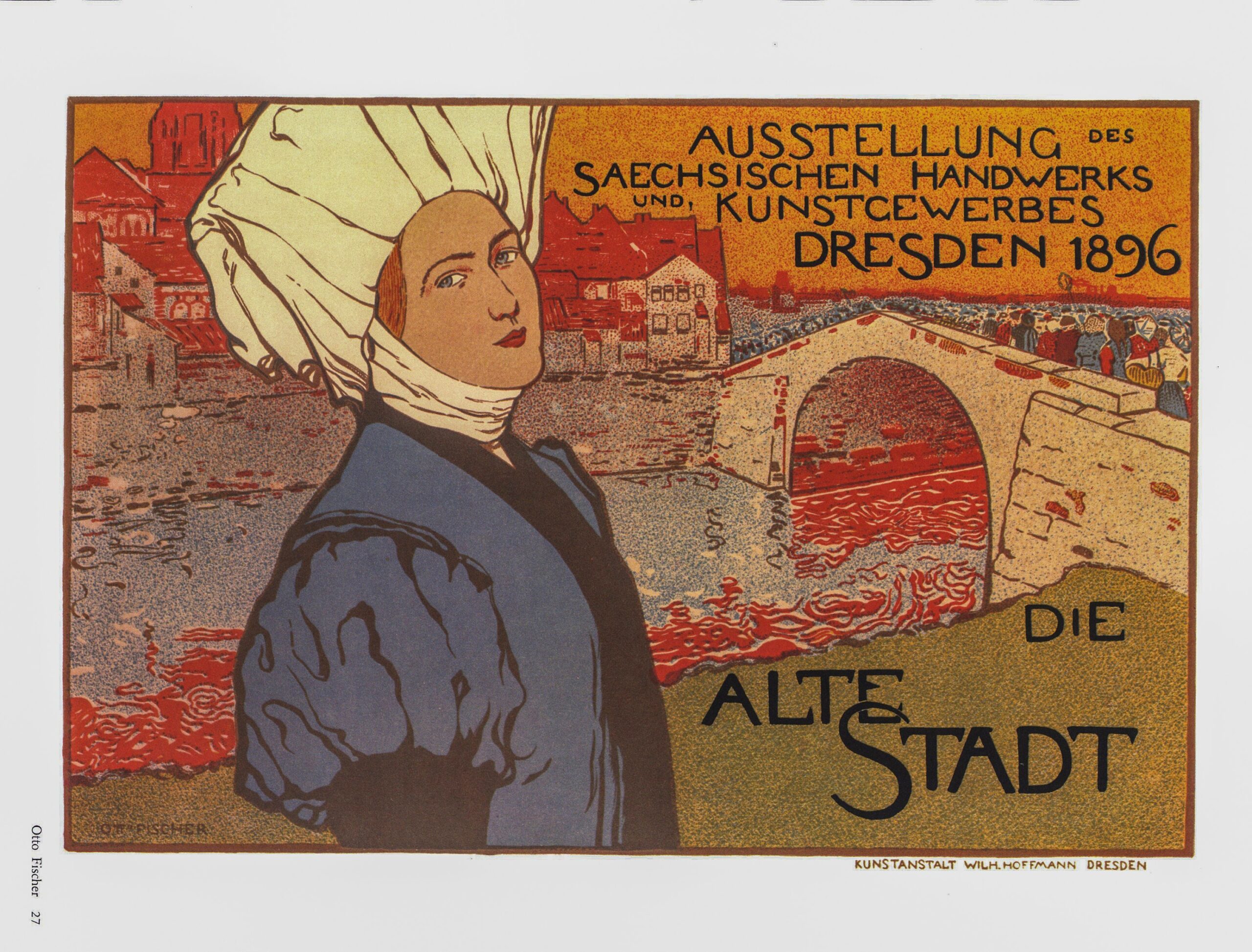 Vintage Art Book Page: Two-Sided Victorian Advertising Posters print - Image 2