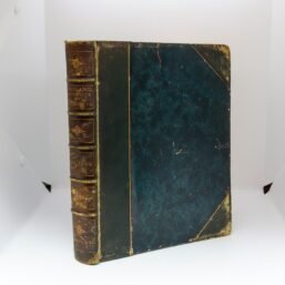 England Picturesque and Descriptive 1882 Antique leather book gilt edges 470 illustrations