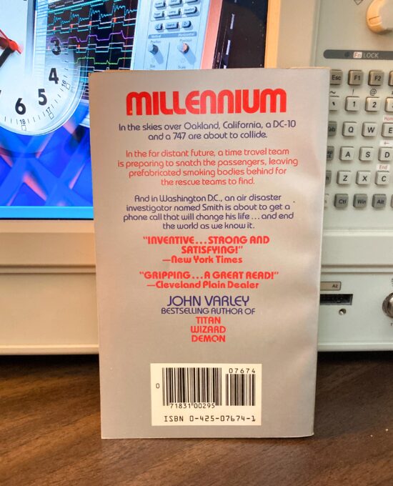 Millennium by John Varley: 1985 First Edition Sci-Fi Paperback
