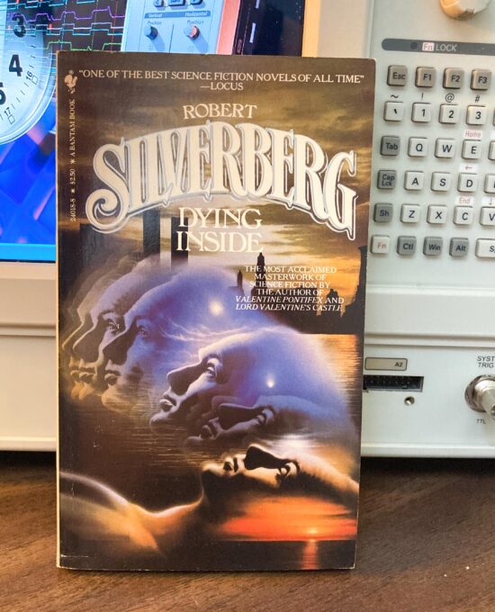 For the Sci Fi Fan “Dying Inside” Robert Silverberg 1st edition thus vintage paperback 1984