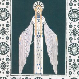 Vintage Erte Fantasy Print: "Byzantine"
