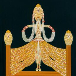 Vintage Erte Fantasy Print: "Enchantress"