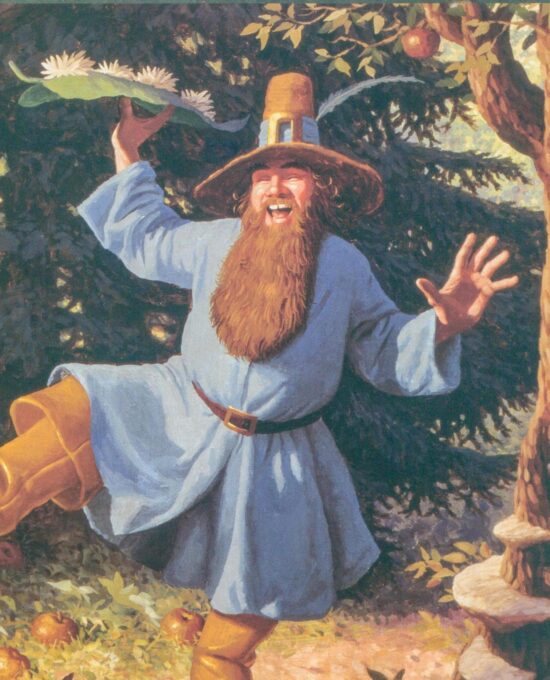 Tom Bombadil The Brothers Hildebrandt painting Vintage art-book page