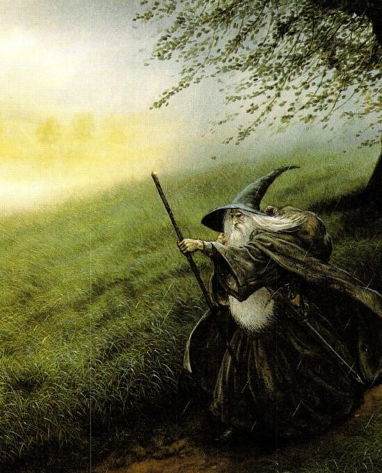 Gandalf by John Howe from The Fellowship of the Ring print