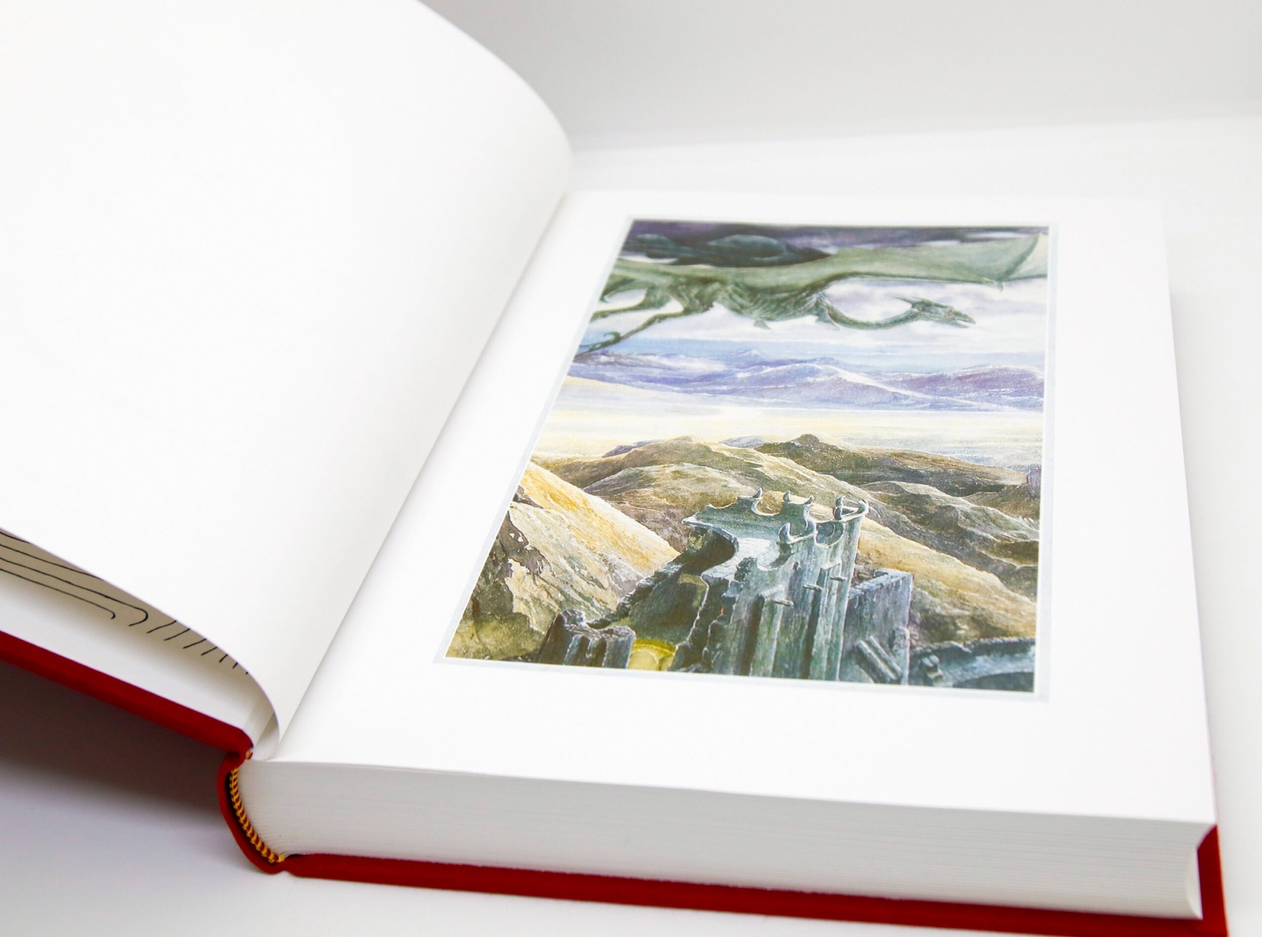 The Lord of the Rings 3 book set 2002 First edition thus Illustrated in color by Alan Lee - Image 6