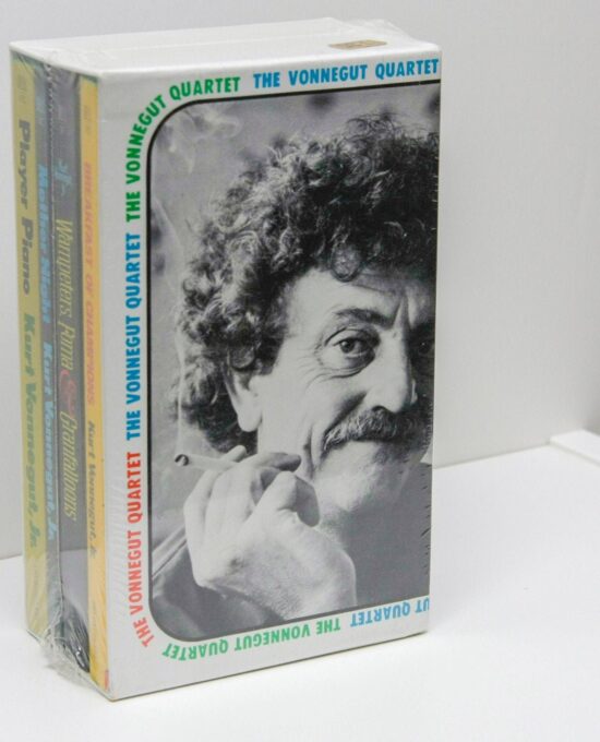 Kurt Vonnegut Box Set “Quartet” Factory sealed Unopened 4 brand-new paperbacks from 1976