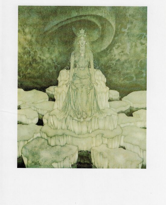 Edmund Dulac “The Snow Queen” Vintage Art Print [1911]