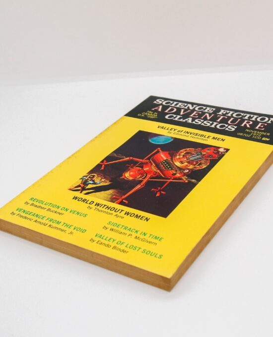 Vintage SciFi Adventure Classics Pulp Magazine November 1972