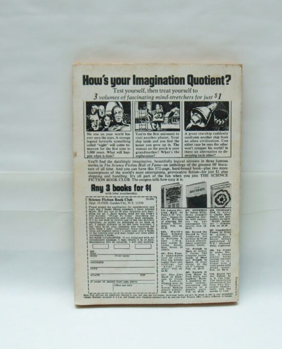 Worlds of IF Oct 1971: Stainless Steel Rat Science Fiction pulp magazine