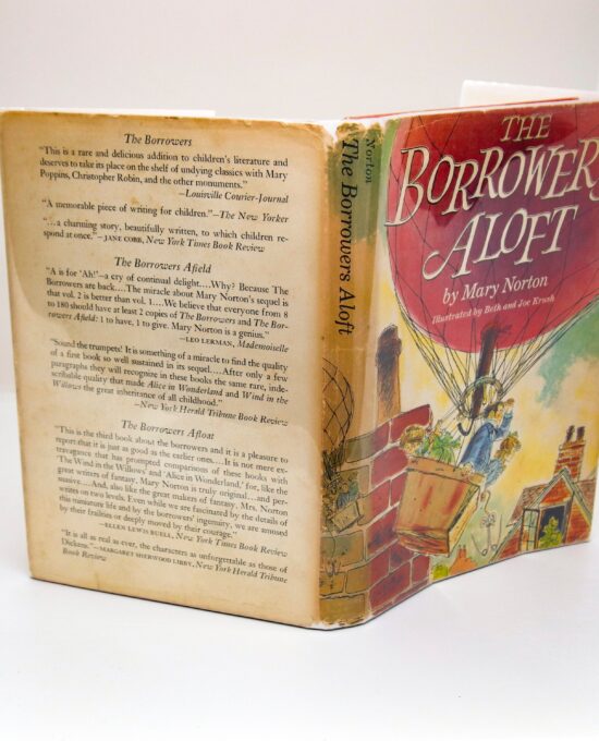 The Borrowers Aloft First edition hardcover 1961 Mary Norton Illustrated by Beth & Joe Krush