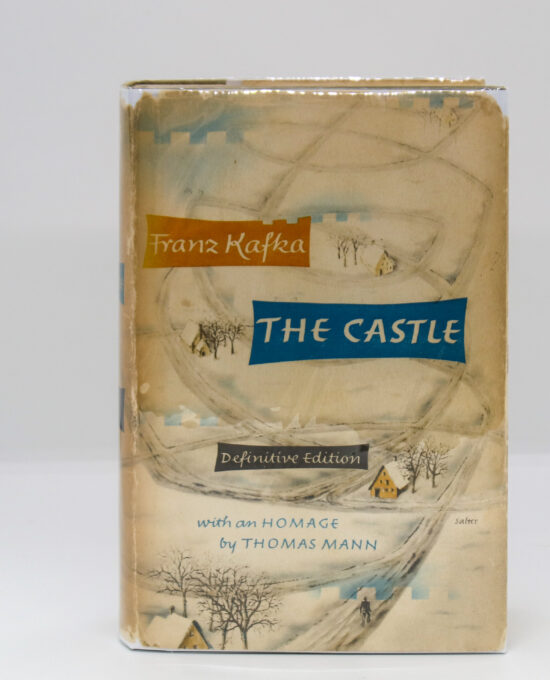 Franz Kafka “The Castle” 1961 Cloth-wrapped vintage hardcover novel Author’s final novel
