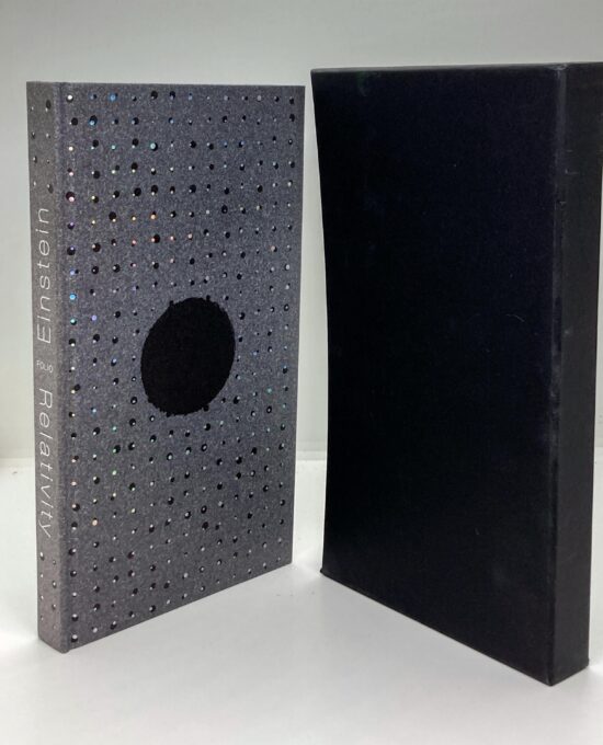 Alfred Einstein “Relativity”  Vintage slip-cased hardcover book Folio Society 200