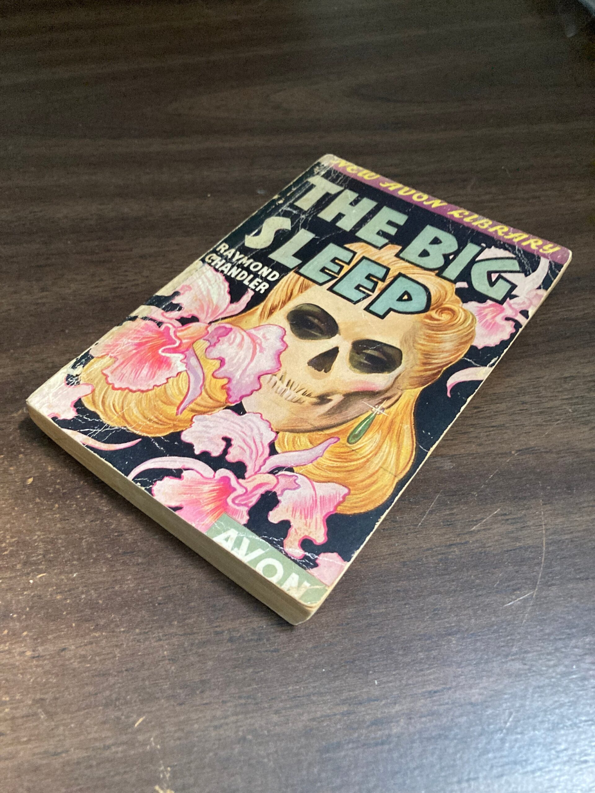 Raymond Chandler "The Big Sleep" Avon Library print 1943 Vintage early print paperback - Image 3