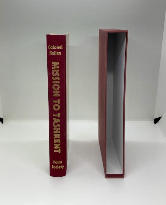 Mission to Tashkent Colonel Bailey Vintage slip-cased hardcover book Folio Society London 2002