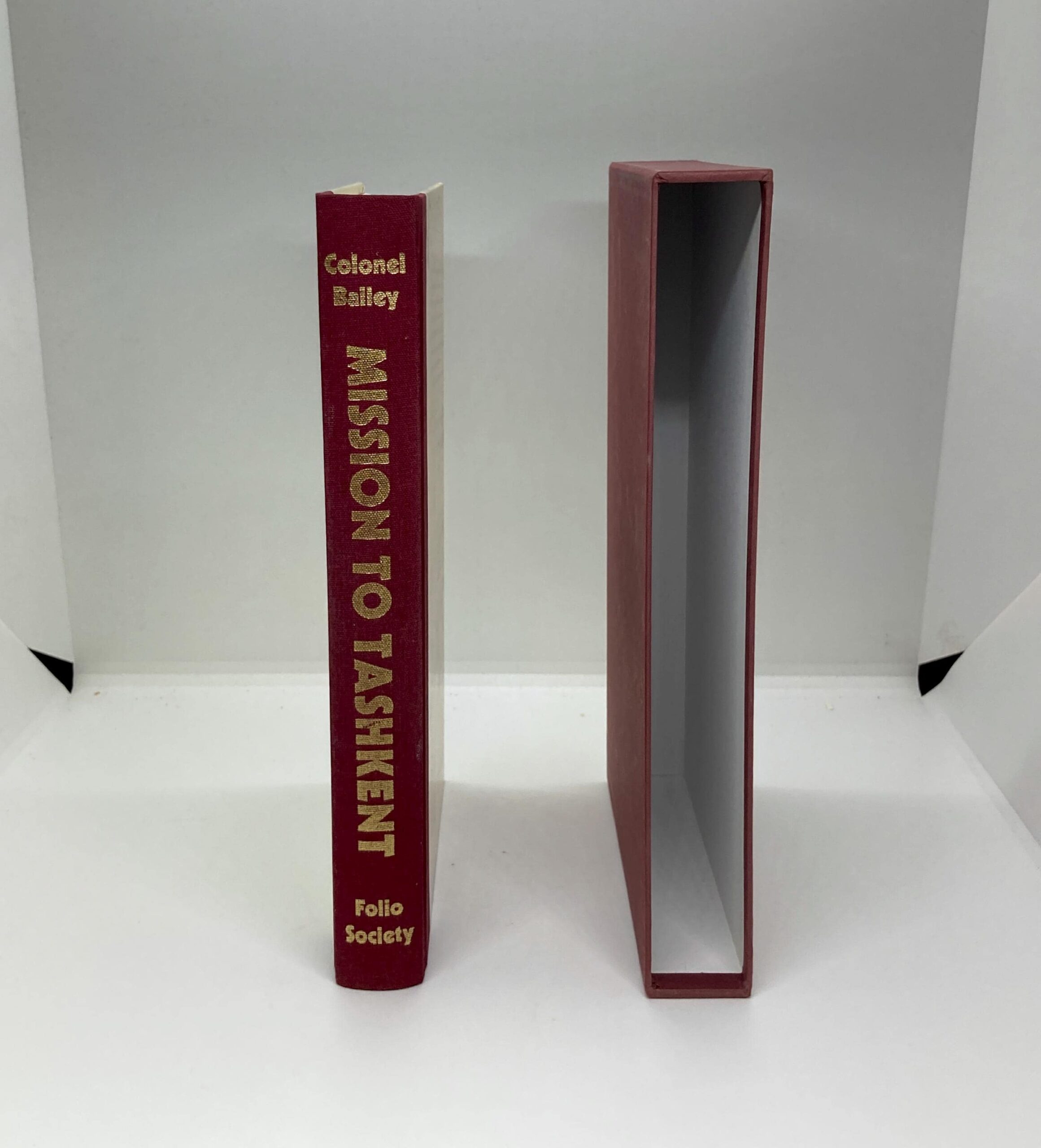 Mission to Tashkent Colonel Bailey Vintage slip-cased hardcover book Folio Society London 2002 - Image 2