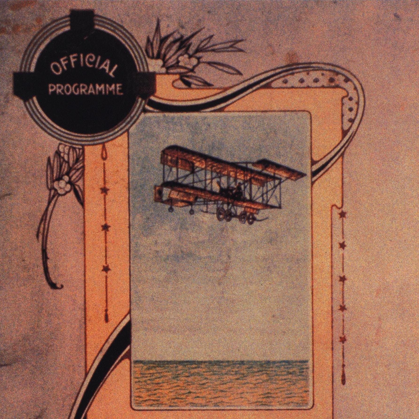 1910 Aviation Art Print: Bordeaux & Blackpool Vintage Flight Illustration - Image 3