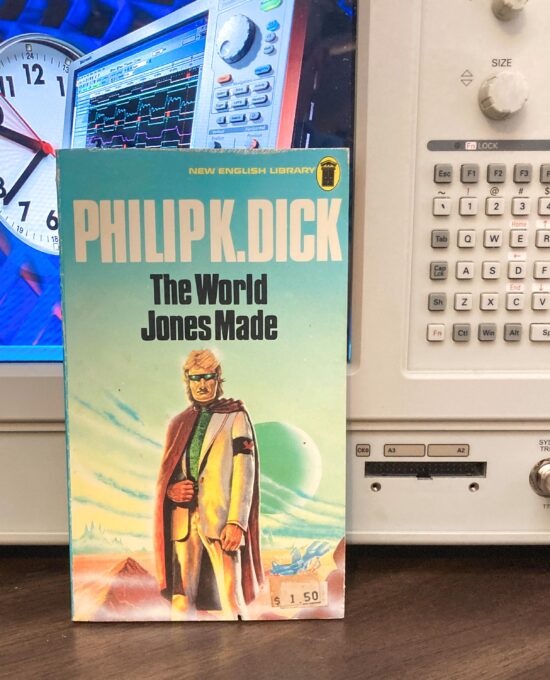 Philip K. Dick “The World Jones Made” Vintage British paperback 1976