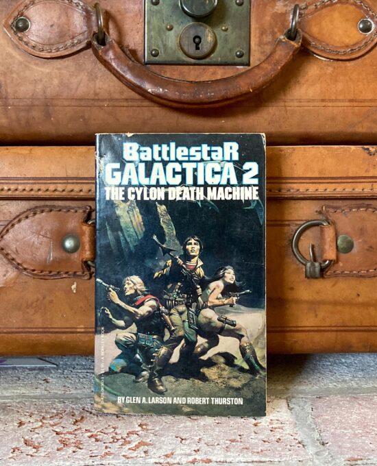 Battlestar Galactica 2: The Cylon Death Machine Vintage paperback 1979