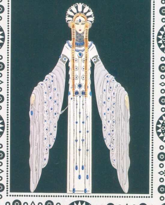 Vintage Erte Fantasy Print: “Byzantine”