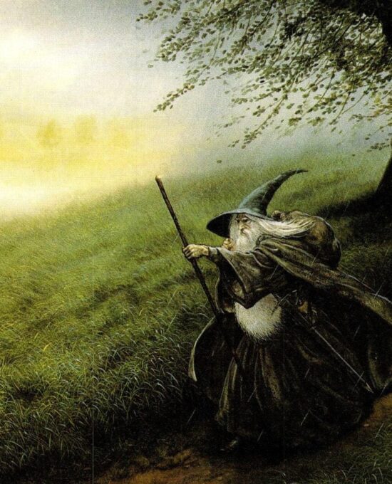Gandalf by John Howe from The Fellowship of the Ring print