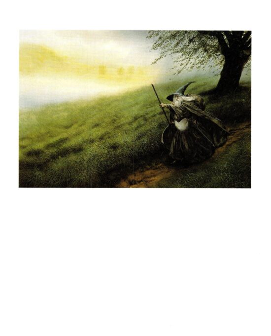 Gandalf by John Howe from The Fellowship of the Ring print
