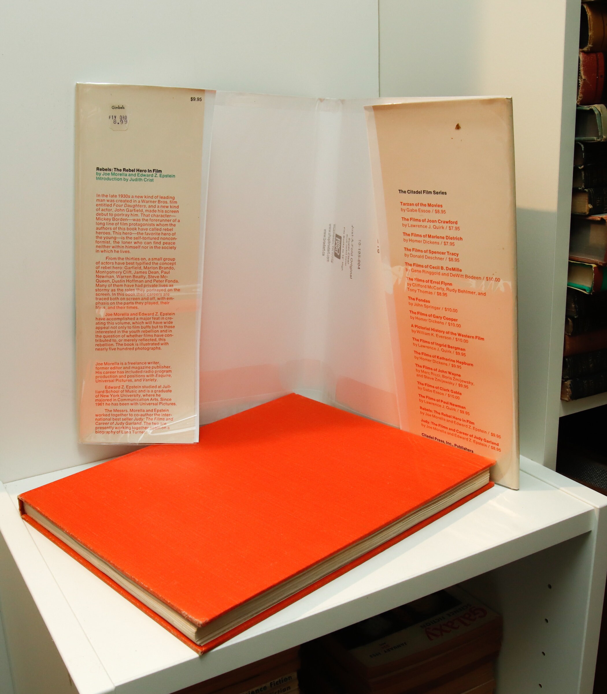 The Rebel Hero in Film, 1971 First Edition hardcover - Image 4