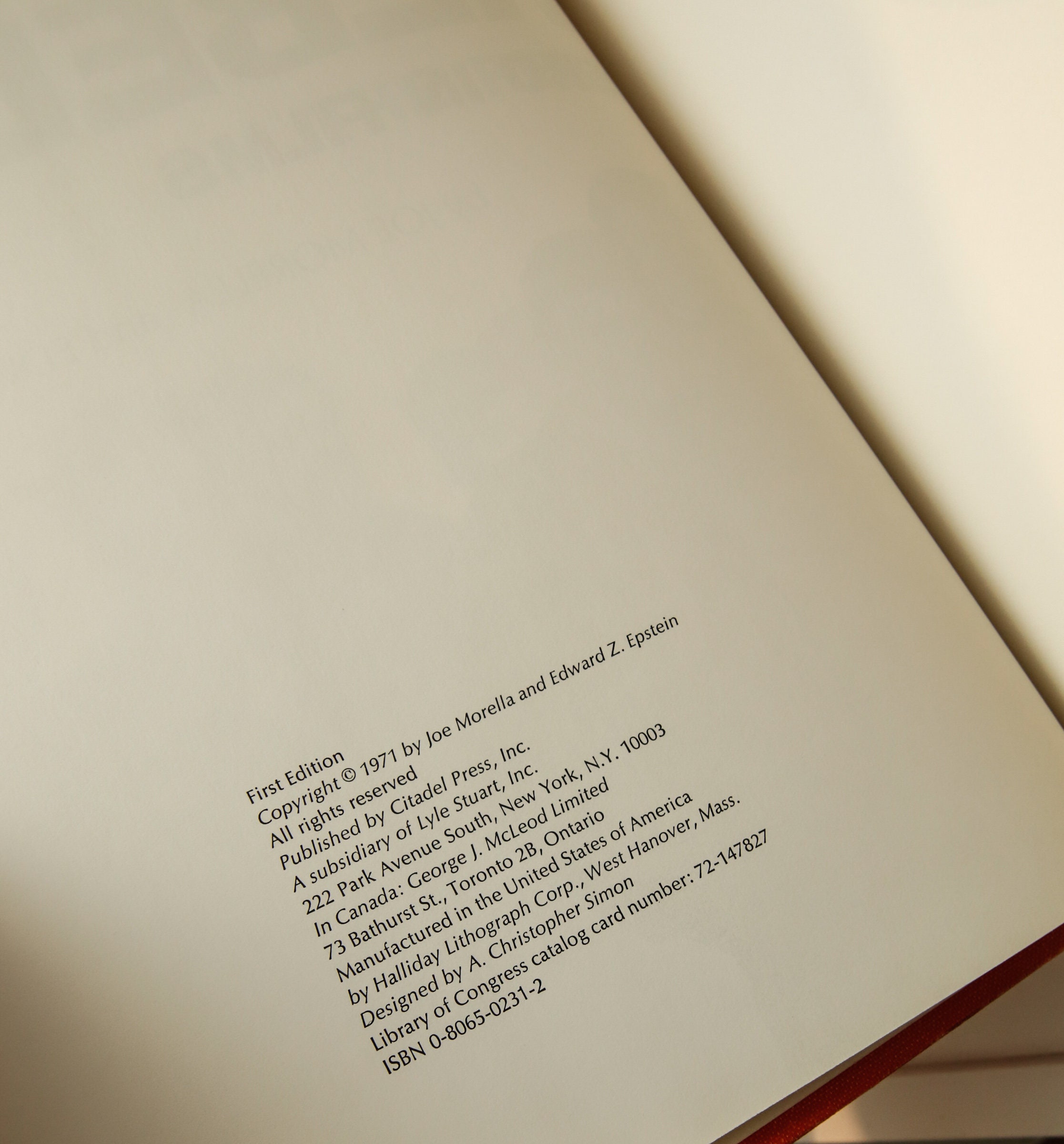 The Rebel Hero in Film, 1971 First Edition hardcover - Image 6