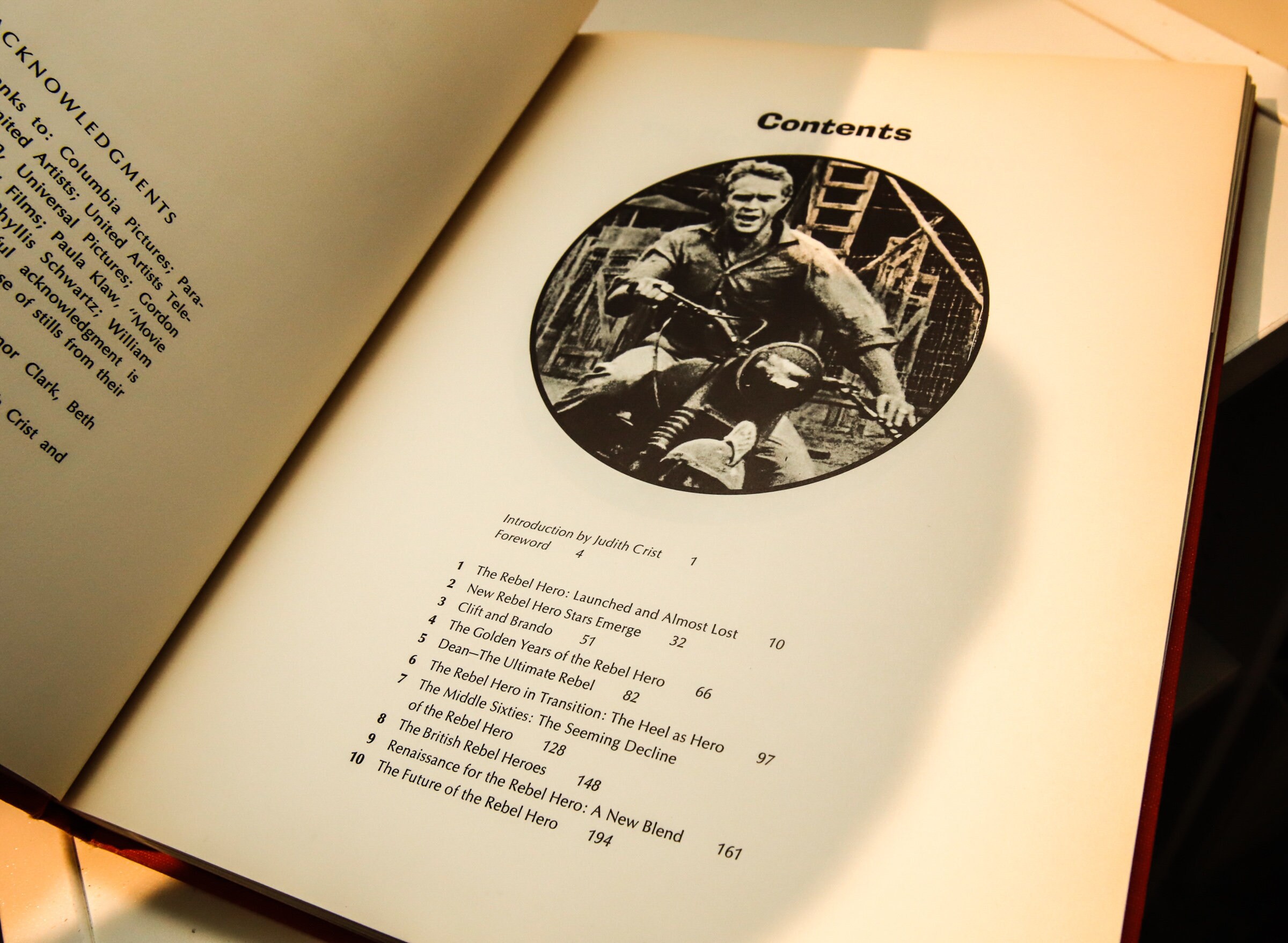 The Rebel Hero in Film, 1971 First Edition hardcover - Image 7