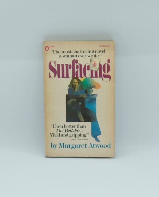 Margaret Atwood’s Surfacing: 1972 First Edition Vintage Paperback