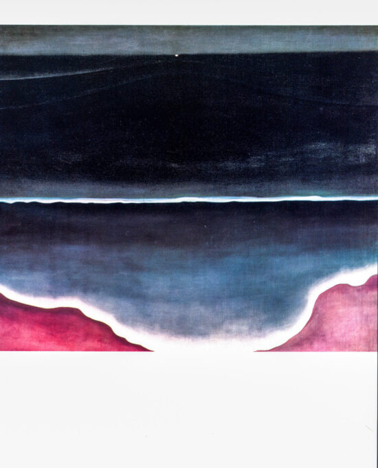 Georgia O’Keeffe print 1928 “Wave Night” Original vintage color book page