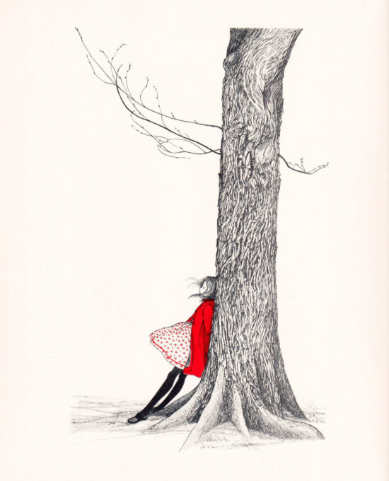 Nancy Ekholm Burkert ‘March’ Vintage Children’s Book Art Print