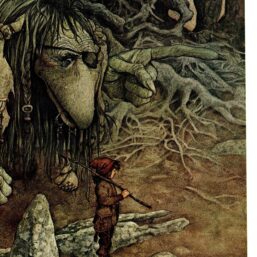 Brian Froud "Go West!" Vintage Book Plate - Fantasy Art Print